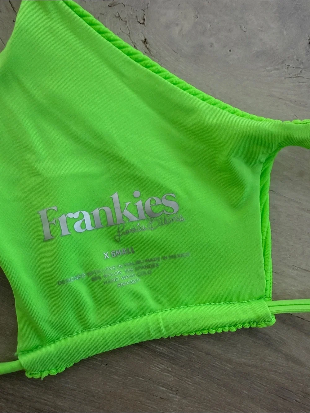 Frankie’s bikini